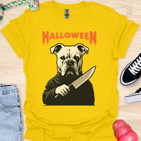 Halloween - V4 - Assassin Bulldog T-Shirt